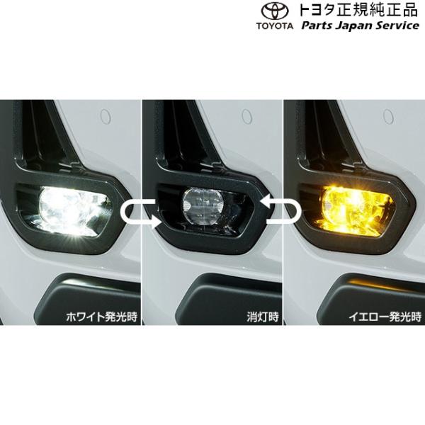 125系ハイラックス バイカラーLEDフォグランプ(切り替え式) トヨタ GUN125 125hilux TOYOTA