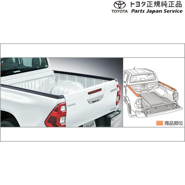【大型便】125系ハイラックス ゲートプロテクター(サイド) トヨタ GUN125 125hilux TOYOTA