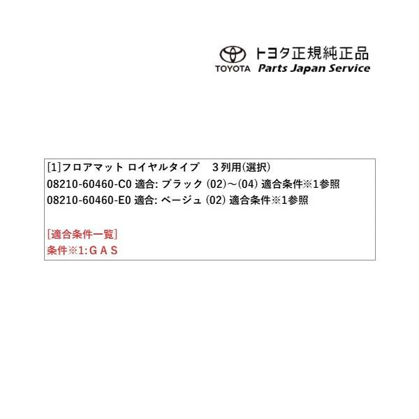 300系ランドクルーザー フロアマット(ロイヤルタイプ)(3列用) トヨタ FJA300W VJA300W 300landcruiser TOYOTA