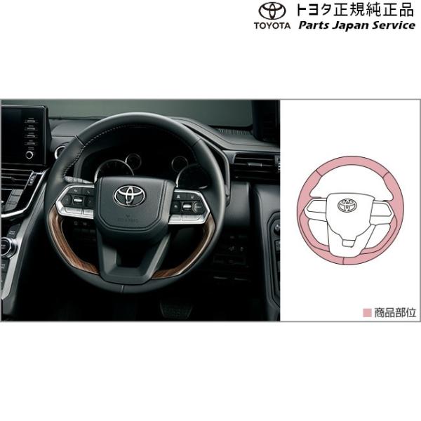 300系ランドクルーザー ウッド調ステアリング トヨタ FJA300W VJA300W 300landcruiser TOYOTA