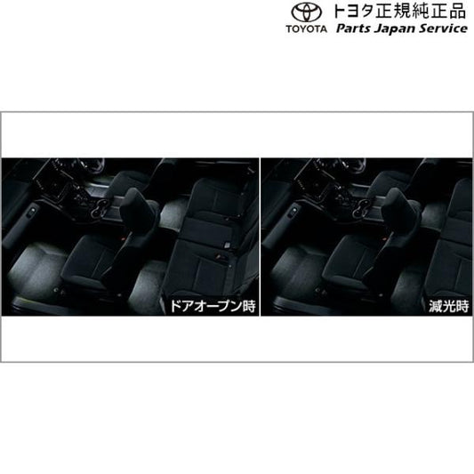 300系ランドクルーザー インテリアイルミネーション(ホワイト) トヨタ FJA300W VJA300W 300landcruiser TOYOTA