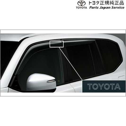 300系ランドクルーザー サイドバイザー(RVワイド)(GR SPORT、GX用) トヨタ FJA300W VJA300W 300landcruiser TOYOTA
