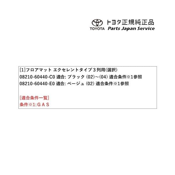 300系ランドクルーザー フロアマット(エクセレントタイプ)(3列用) トヨタ FJA300W VJA300W 300landcruiser TOYOTA