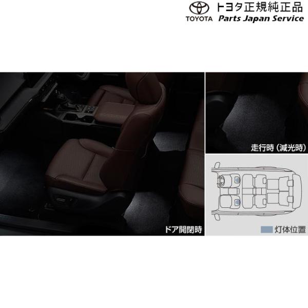 250系ランドクルーザー インテリアイルミネーション(ホワイト) トヨタ GDJ250W TRJ250W 250landcruiser250 TOYOTA