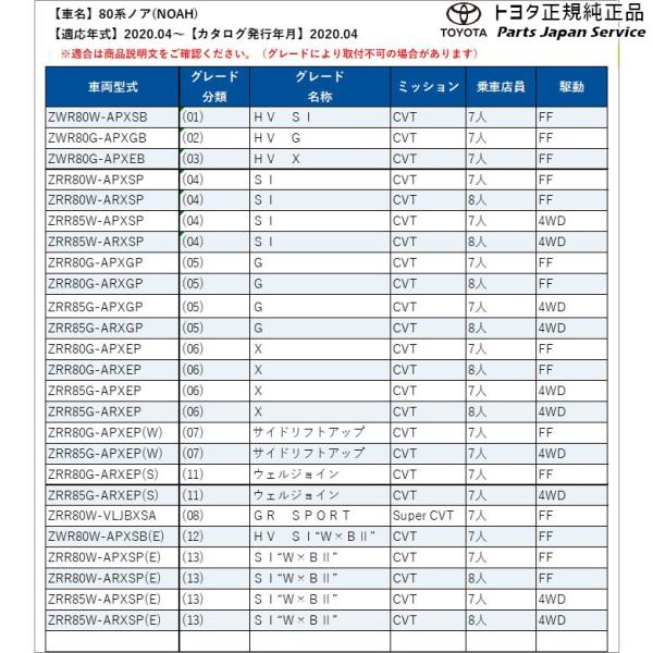80系ノア スノー・レジャー用フロアマット(縁高タイプ)(運転席・助手席) トヨタ ZWR80W ZWR80G ZRR80W ZRR85W ZRR80G ZRR85G 80NOAH TOYOTA