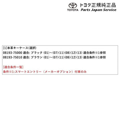 80系ノア 本革キーケース トヨタ ZWR80W ZWR80G ZRR80W ZRR85W ZRR80G ZRR85G 80NOAH TOYOTA