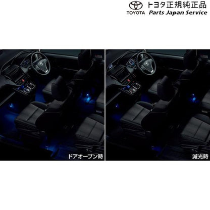 80系ノア インテリアイルミネーション(2モードタイプ・5灯) トヨタ ZWR80W ZWR80G ZRR80W ZRR85W ZRR80G ZRR85G 80NOAH TOYOTA