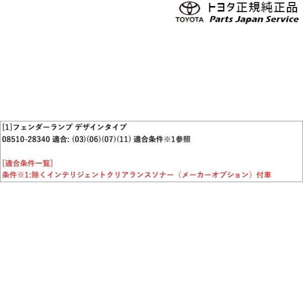 80系ノア フェンダーランプ(デザインタイプ)(設定2) トヨタ ZWR80W ZWR80G ZRR80W ZRR85W ZRR80G ZRR85G 80NOAH TOYOTA