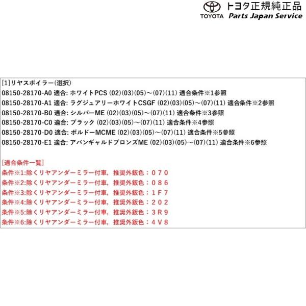 80系ノア リヤスポイラー(カラード) トヨタ ZWR80W ZWR80G ZRR80W ZRR85W ZRR80G ZRR85G 80NOAH TOYOTA