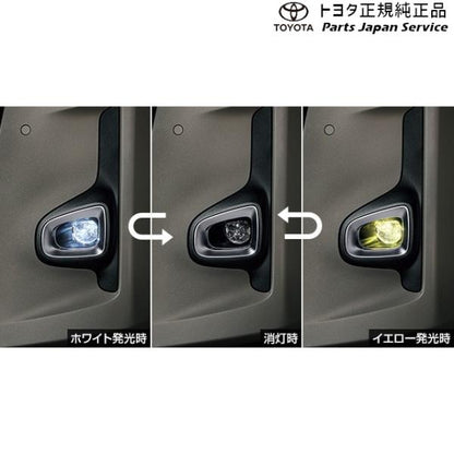 90系ノア バイカラーLEDフォグランプ(切り替え式)(設定3) トヨタ ZWR90W ZWR95W MZRA90W MZRA95W ZWR92W MZRA92W MZRA97W 90noah TOYOTA