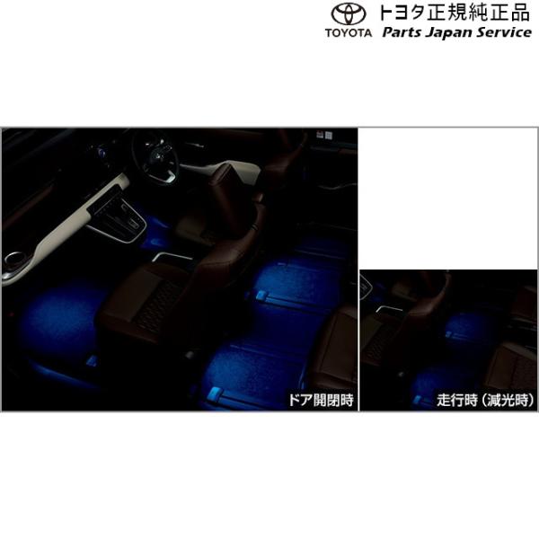 90系ノア インテリアイルミネーション(ブルー) トヨタ ZWR90W ZWR95W MZRA90W MZRA95W ZWR92W MZRA92W MZRA97W 90noah TOYOTA