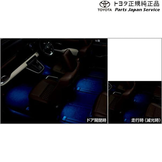 90系ノア インテリアイルミネーション(ブルー) トヨタ ZWR90W ZWR95W MZRA90W MZRA95W ZWR92W MZRA92W MZRA97W 90noah TOYOTA