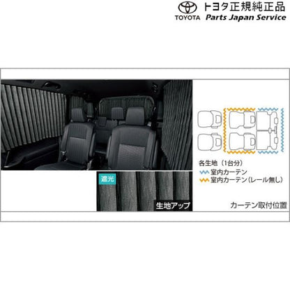 90系ノア 室内カーテン(遮光機能付) トヨタ ZWR90W ZWR95W MZRA90W MZRA95W ZWR92W MZRA92W MZRA97W 90noah TOYOTA