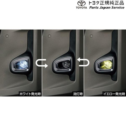 90系ノア バイカラーLEDフォグランプ(切り替え式)(設定2) トヨタ ZWR90W ZWR95W MZRA90W MZRA95W ZWR92W MZRA92W MZRA97W 90noah TOYOTA