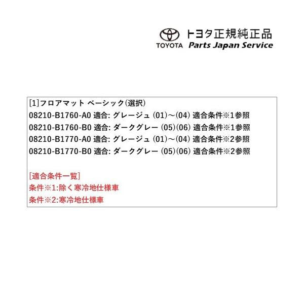 700系パッソ フロアマット(ベーシック) トヨタ M700A M710A 700passo TOYOTA
