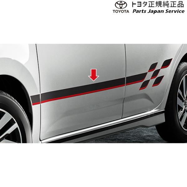 700系パッソ サイドデカール(エアロ) トヨタ M700A M710A 700passo TOYOTA
