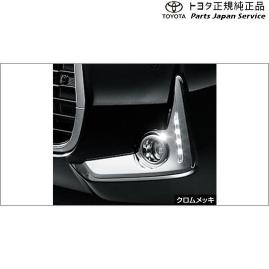 700系パッソ フォグランプガーニッシュ(クロムメッキ) トヨタ M700A M710A 700passo TOYOTA