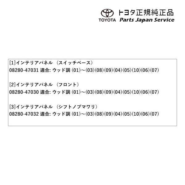50系プリウス インテリアパネルセット(ウッド調) トヨタ ZVW51 ZVW55 50prius TOYOTA