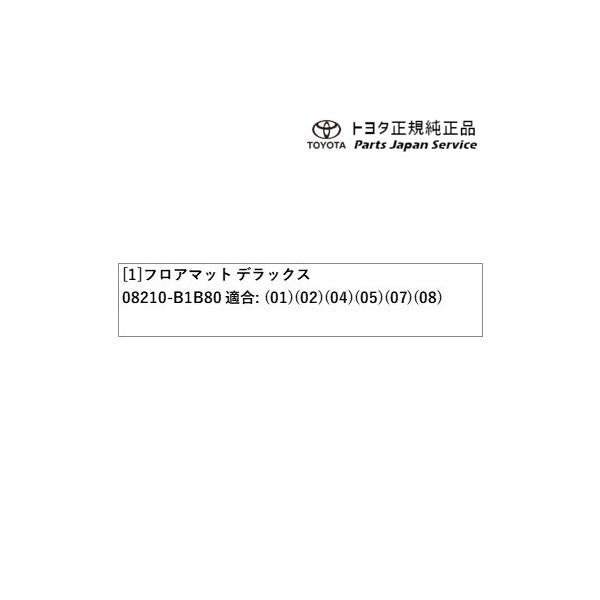 200系ライズ フロアマット(デラックスタイプ)(ガソリン車用) トヨタ A201A A210A A202A 200raize TOYOTA