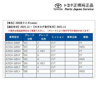 【大型便】200系ライズ リヤバンパースポイラー トヨタ A201A A210A A202A 200raize TOYOTA