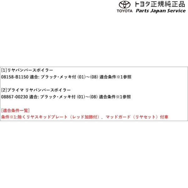 【大型便】200系ライズ リヤバンパースポイラー(ブラック・メッキ付) トヨタ A201A A210A A202A 200raize TOYOTA