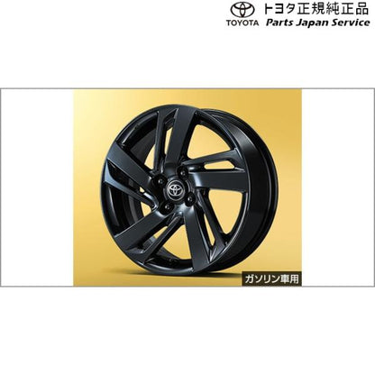【大型便】200系ライズ 16インチアルミホイールセット(ブラック)(設定2) トヨタ A201A A210A A202A 200raize TOYOTA