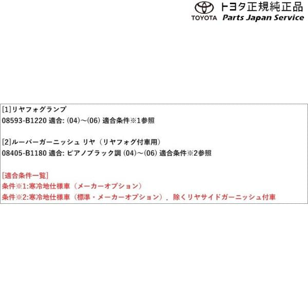 200系ライズ リヤフォグランプセット(リヤルーバーガーニッシュ付) トヨタ A201A A210A A202A 200raize TOYOTA