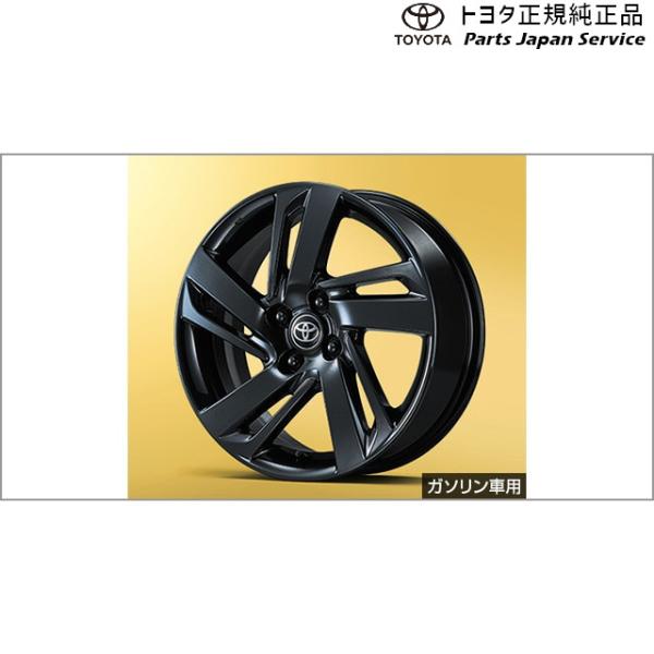 【大型便】200系ライズ 16インチアルミホイールセット(ブラック)(設定2) トヨタ A201A A210A A202A 200raize TOYOTA