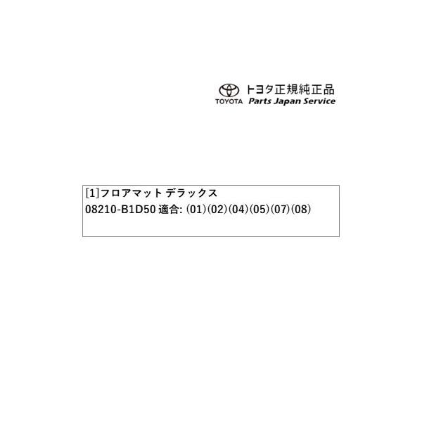 【大型便】200系ライズ フロアマット(デラックスタイプ)(ガソリン車用) トヨタ A201A A210A A202A 200RAIZE TOYOTA