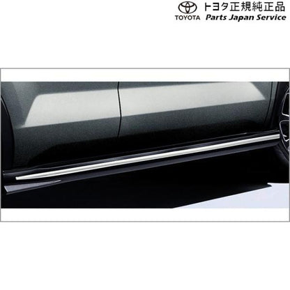 【大型便】200系ライズ サイドマッドガード(ブラック・メッキ付) トヨタ A201A A210A A202A 200RAIZE TOYOTA