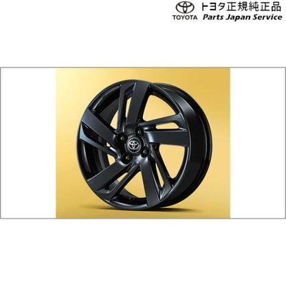 【大型便】200系ライズ 16インチアルミホイールセット(ブラック) トヨタ A201A A210A A202A 200RAIZE TOYOTA