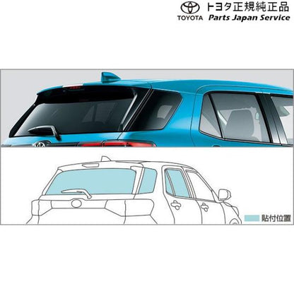 200系ライズ UV&IRカットフィルムセット(クリア) トヨタ A201A A210A A202A 200RAIZE TOYOTA