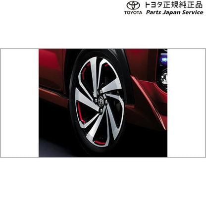 200系ライズ ホイールデカール (レッド・17インチ用) トヨタ A201A A210A A202A 200RAIZE TOYOTA