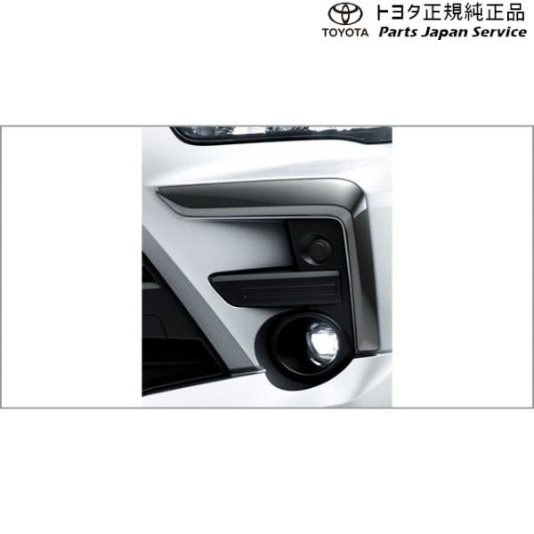 【大型便】200系ライズ フロントサイドガーニッシュ(ブラックメッキ) トヨタ A201A A210A A202A 200RAIZE TOYOTA
