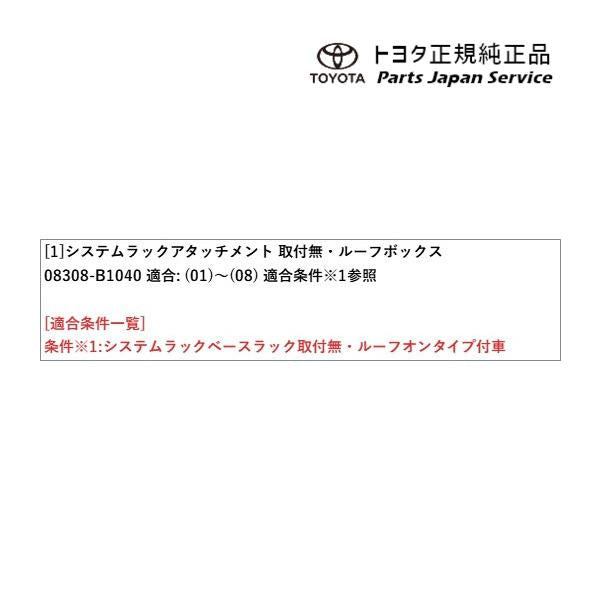 【大型便】200系ライズ ルーフボックス(お客様取付) トヨタ A201A A210A A202A 200RAIZE TOYOTA
