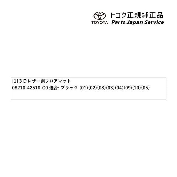 50系ラブフォー 3Dレザー調フロアマット トヨタ MXAA54 MXAA52 AXAH54 AXAH52 50rav4 TOYOTA