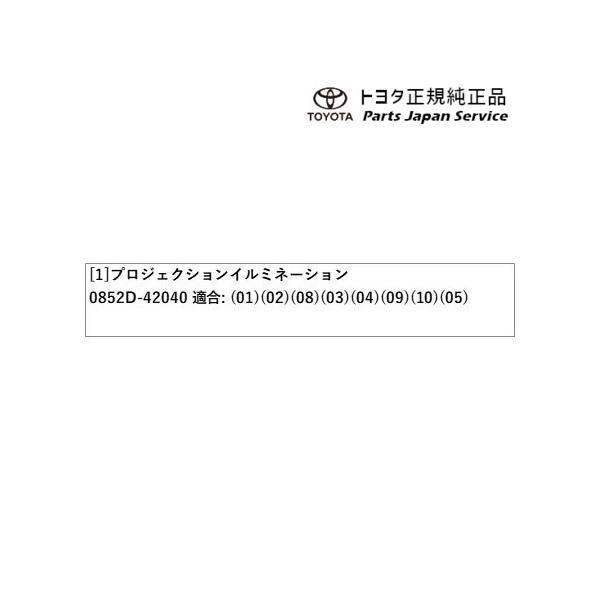 50系ラブフォー プロジェクションイルミネーション(フロント左右)(除くZ用) トヨタ MXAA54 MXAA52 AXAH54 AXAH52 50rav4 TOYOTA