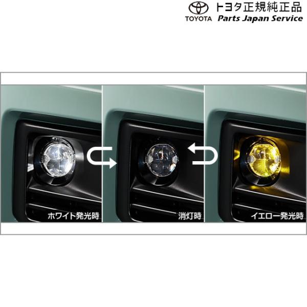 50系ラブフォー バイカラーLEDフォグランプ(切り替え式)(設定2) トヨタ MXAA54 MXAA52 AXAH54 AXAH52 50rav4 TOYOTA