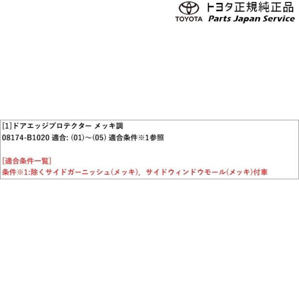 900系ルーミー ドアエッジプロテクター(メッキ調) トヨタ M910A M900A 900roomy TOYOTA