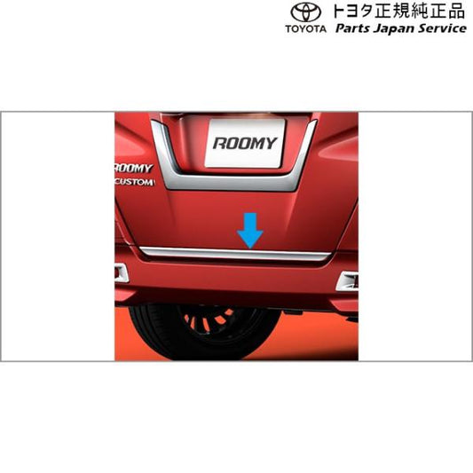 900系ルーミー バックドアガーニッシュ(メッキ) トヨタ M910A M900A 900roomy TOYOTA