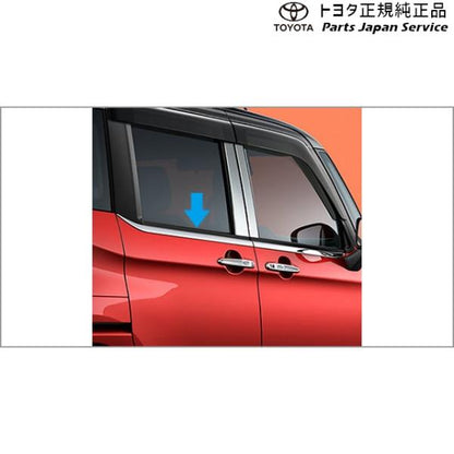900系ルーミー サイドウインドゥモール(メッキ) トヨタ M910A M900A 900roomy TOYOTA