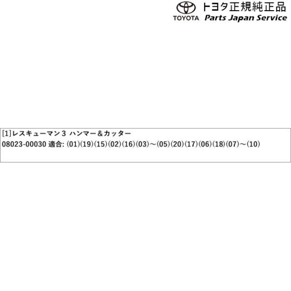 【小型便】170系シエンタ レスキューマンIII(ハンマー&カッター) トヨタ NSP170G NCP175G NHP170G NSP172G 170sienta TOYOTA