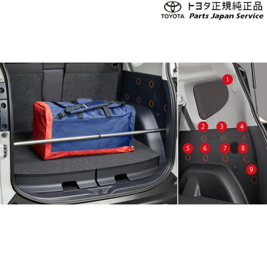 170系シエンタ システムバーセット トヨタ NSP170G NCP175G NHP170G NSP172G 170sienta TOYOTA