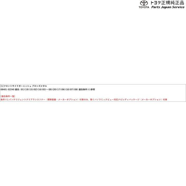 170系シエンタ フロントサイドガーニッシュ(設定3) トヨタ NSP170G NCP175G NHP170G NSP172G 170sienta TOYOTA