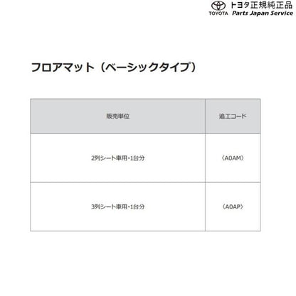 【大型便】10系シエンタ フロアマット(ベーシックタイプ) トヨタ MXPL10G MXPL15G MXPL12G MXPC10G MXPC12G 10SIENTA TOYOTA