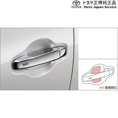 30系ヴェルファイア プロテクションフィルム(ドアハンドル) トヨタ AGH30W AGH35W AYH30W 30vellfire TOYOTA