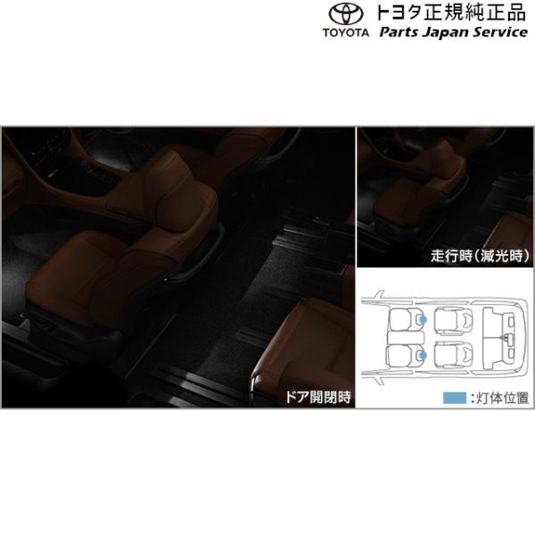 40系ヴェルファイア インテリアイルミネーション(ホワイト) トヨタ AAHH40W AAHH45W TAHA40W TAHA45W 40vellfire TOYOTA