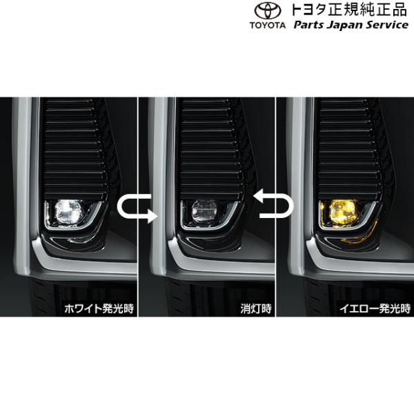 40系ヴェルファイア バイカラーLEDフォグランプ(切り替え式) トヨタ AAHH40W AAHH45W TAHA40W TAHA45W 40vellfire TOYOTA
