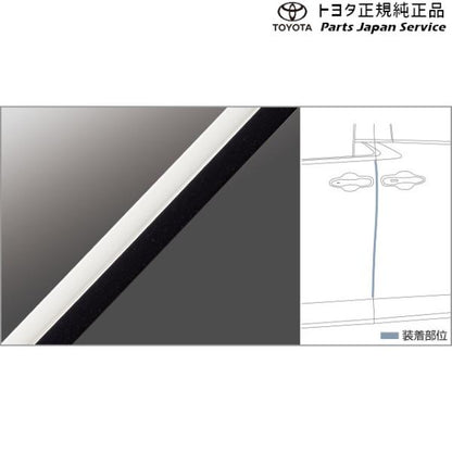40系ヴェルファイア ドアエッジプロテクター(樹脂製) トヨタ AAHH40W AAHH45W TAHA40W TAHA45W 40vellfire TOYOTA
