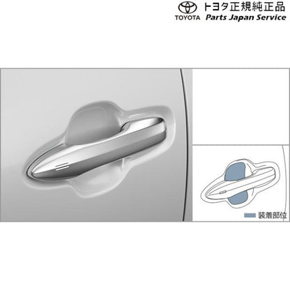 40系ヴェルファイア プロテクションフィルム(ドアハンドル) トヨタ AAHH40W AAHH45W TAHA40W TAHA45W 40vellfire TOYOTA